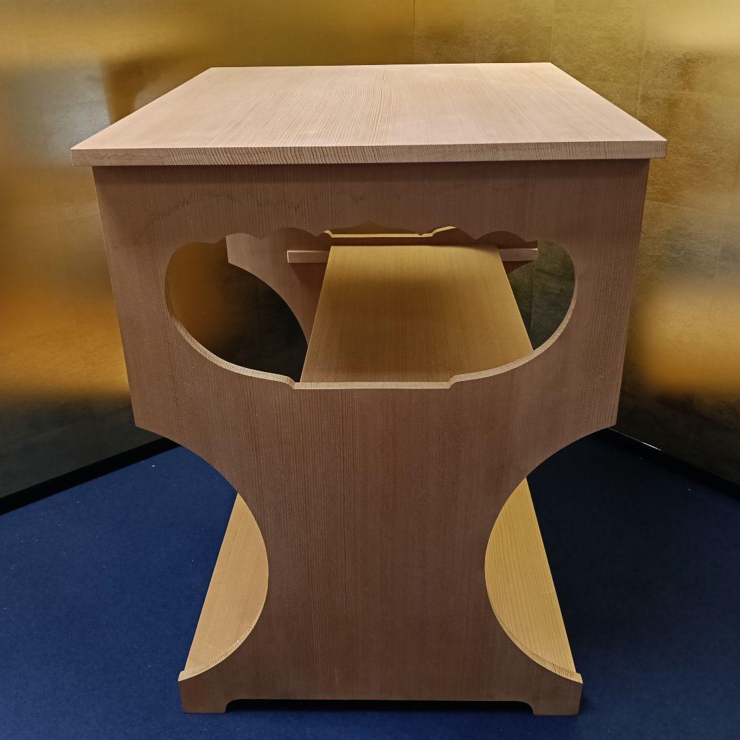 AM25 茶道具 杉棚 玄々斎好 水指 柄杓付 専用紙箱 良好