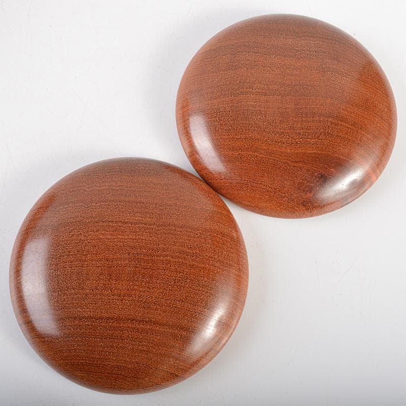 囲碁　碁石　本蛤碁石　那智黒碁石　碁笥　一套　30号8㎜　時代箱　MR7235B