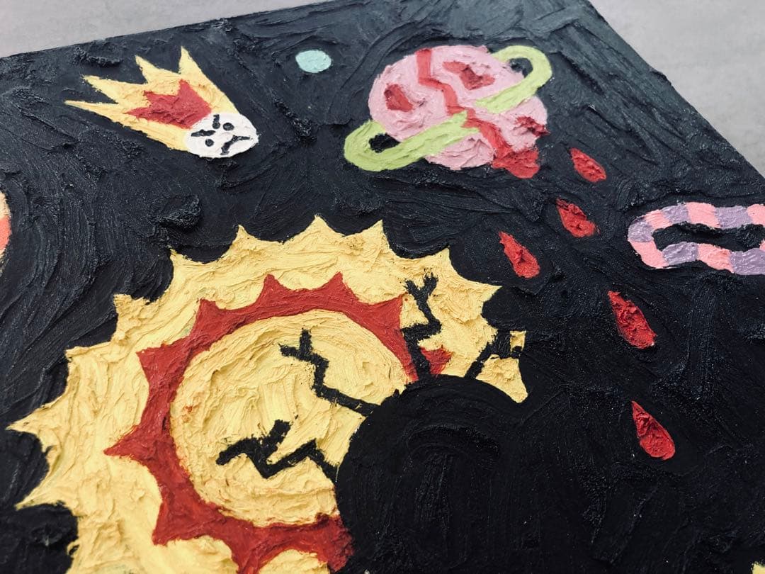 ☆X1603☆ 古代 とんぼ玉 (A06) イスラムガラスビーズモザイク象嵌