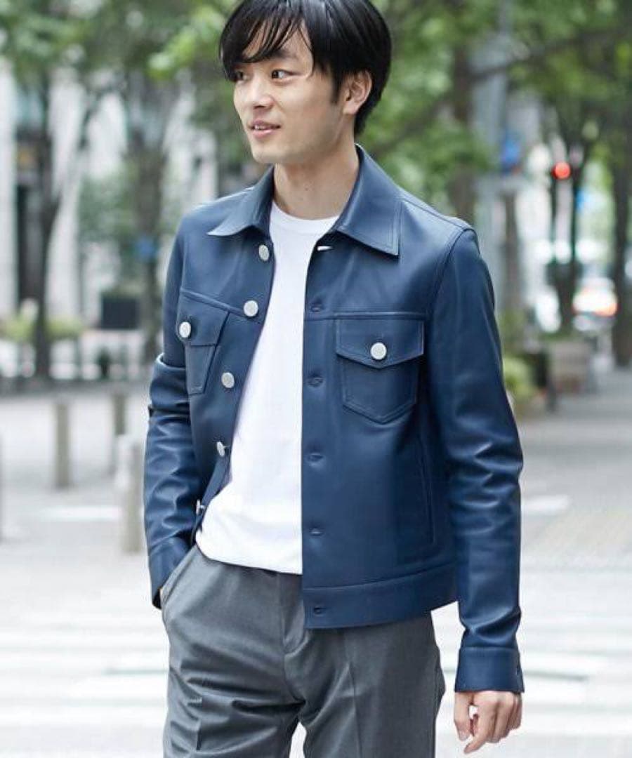 TOMORROWLAND × DENIM ラムレザー