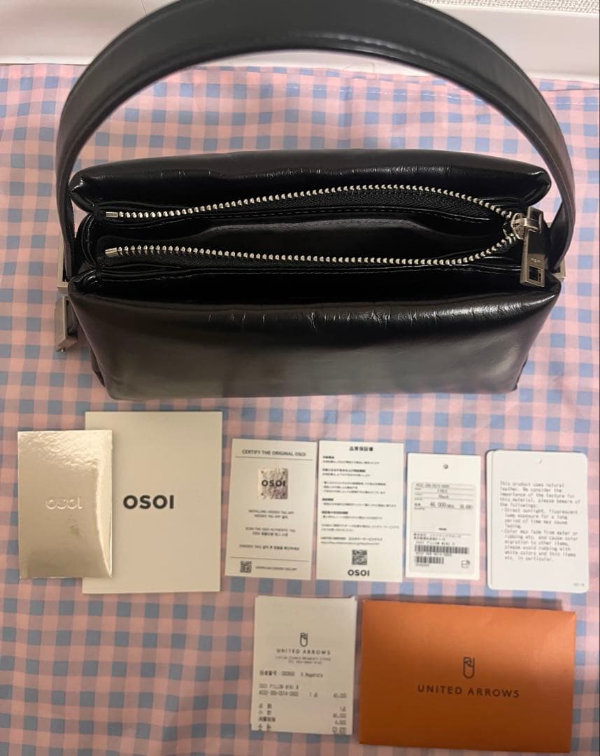 OSOI オソイ PILLOW ピローミニバッグ