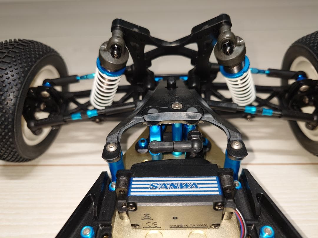 ☆未走行·タミヤ・ザハーク・TRF201 XR アルミロワデッキセット☆