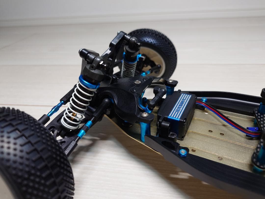 ☆未走行·タミヤ・ザハーク・TRF201 XR アルミロワデッキセット☆