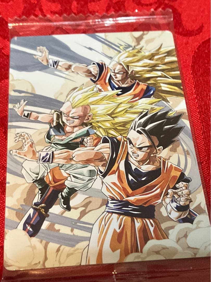 ドラゴンボール カードダス キラ 悟空 ゴテンクス 悟飯