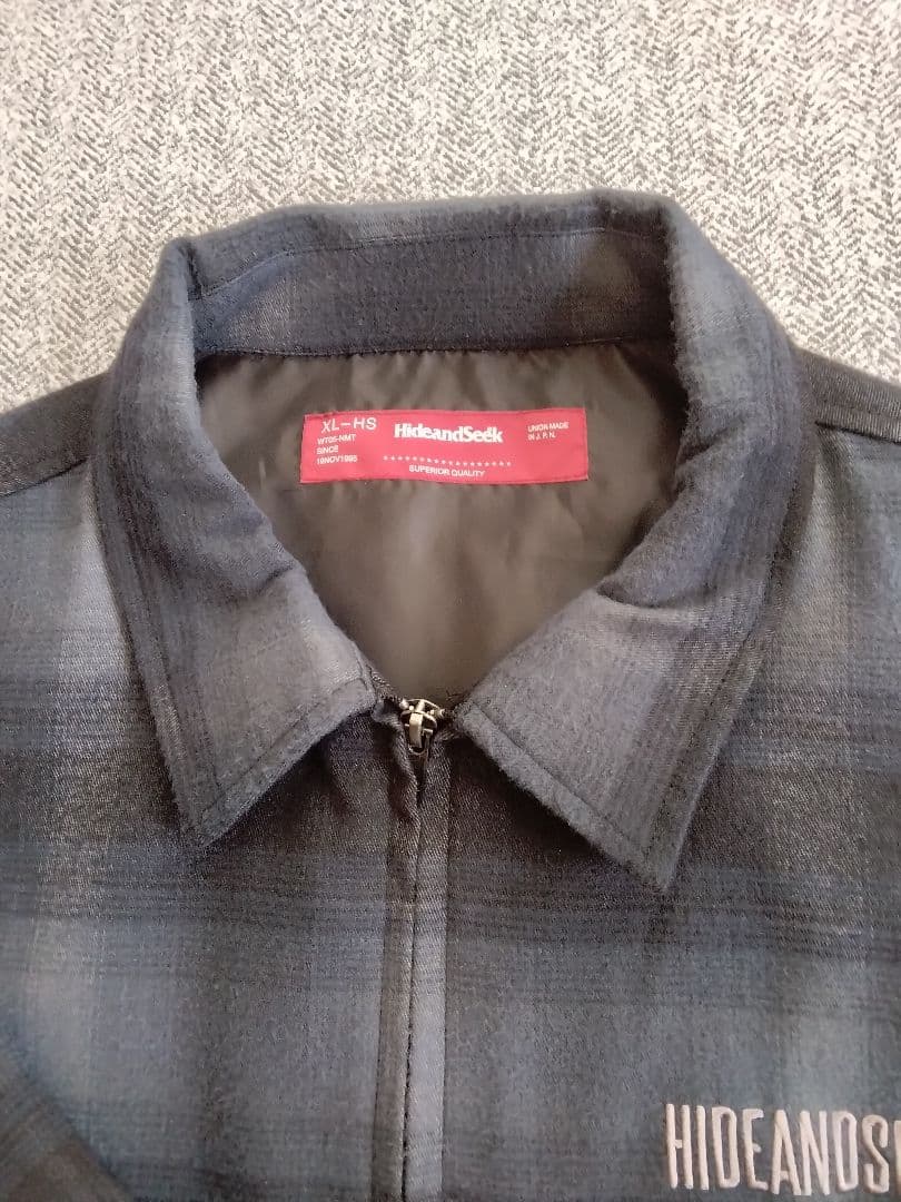 HideandSeek　 ハリントンジャケット 　XL