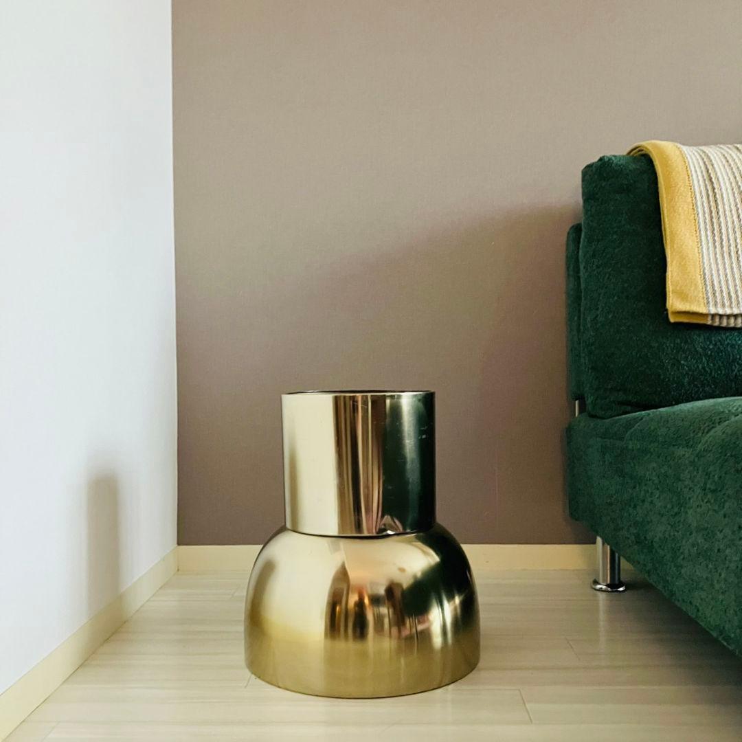 ZARA HOME ザラホーム サイドテーブル スツール ゴールド