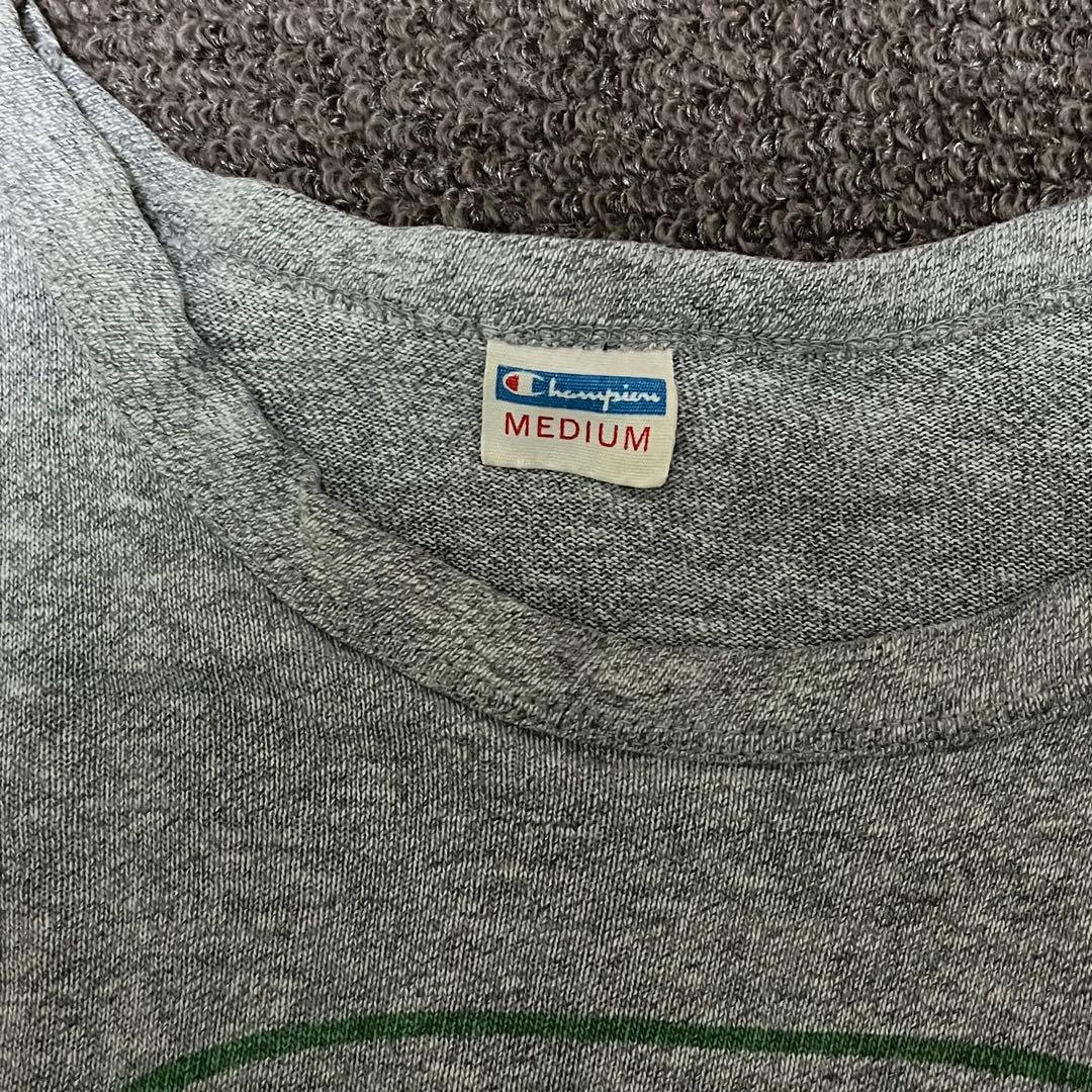 70s Champion 初期 バータグ 染み込み Tシャツ ヴィンテージ