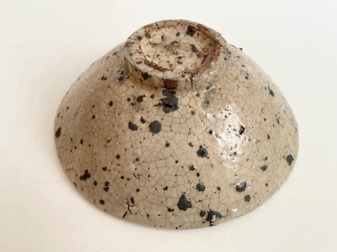 陶芸家 作家物 作者不明 箱付き 抹茶碗 茶碗 平茶碗 上口愚