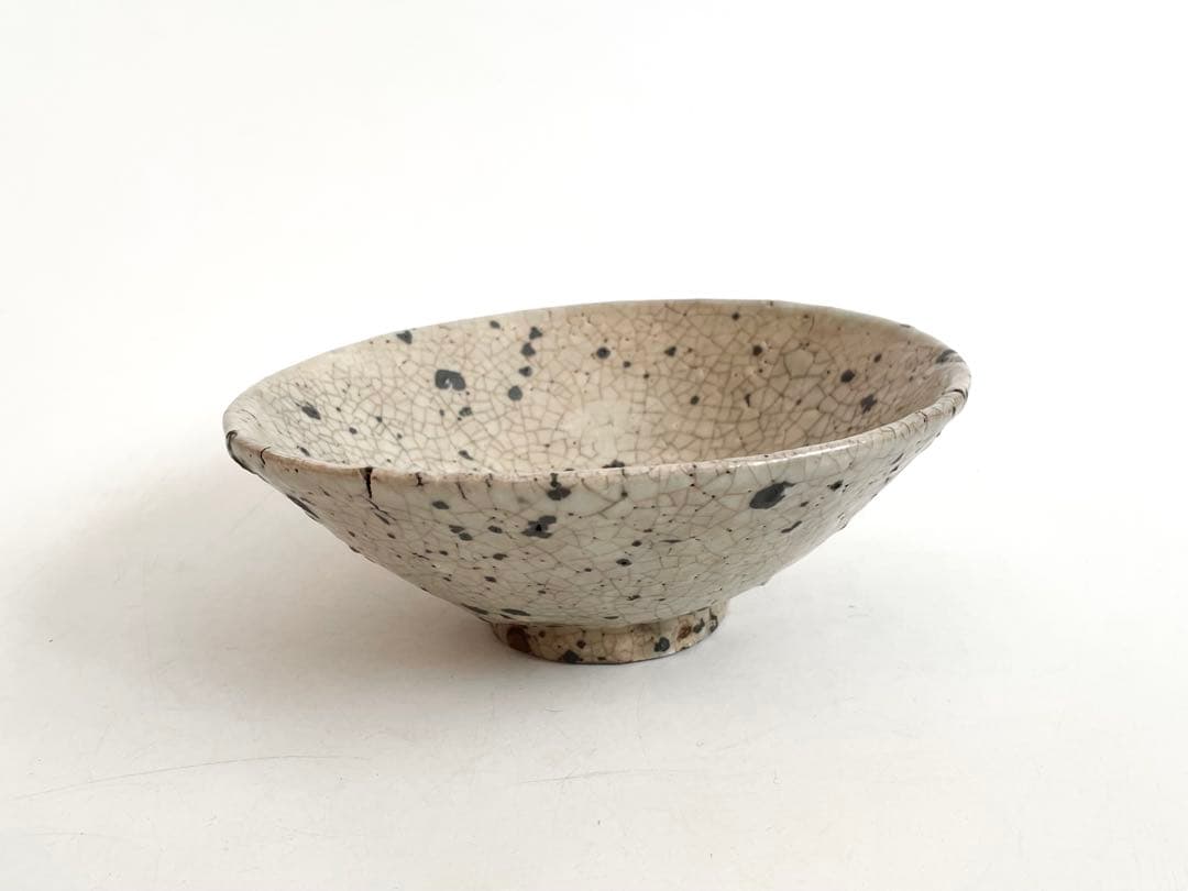 陶芸家 作家物 作者不明 箱付き 抹茶碗 茶碗 平茶碗 上口愚