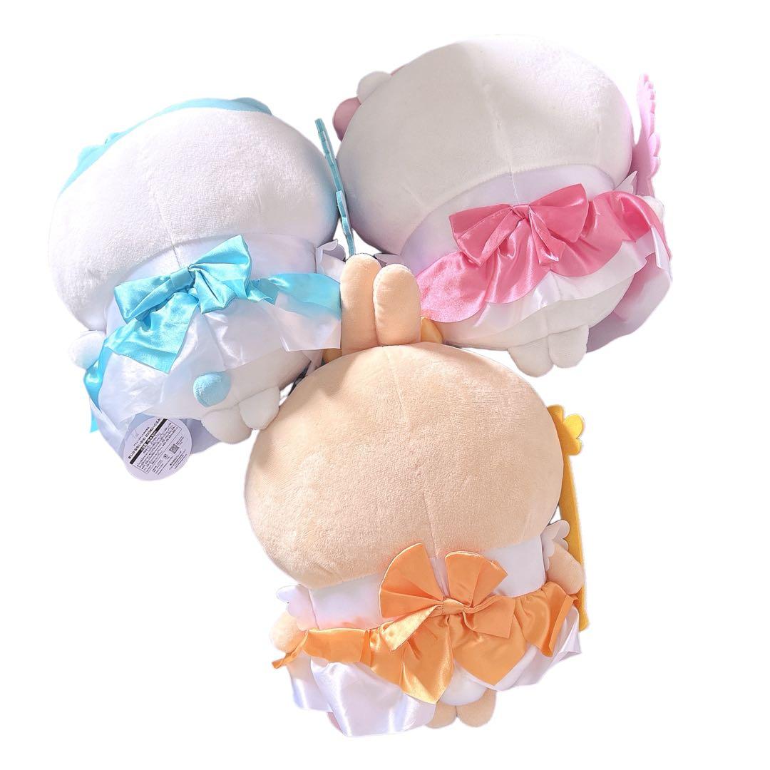 ⭐️新品未使用⭐️まじかるちいかわBIG ぬいぐるみ ハチワレ うさぎ 全3種セット