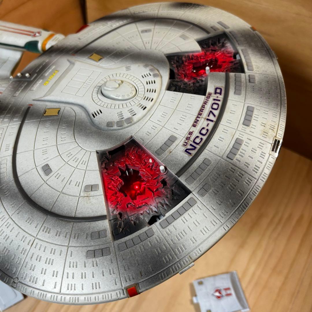 スタートレックTNG エンタープライズ ダメージver NCC-1701Dツクダ