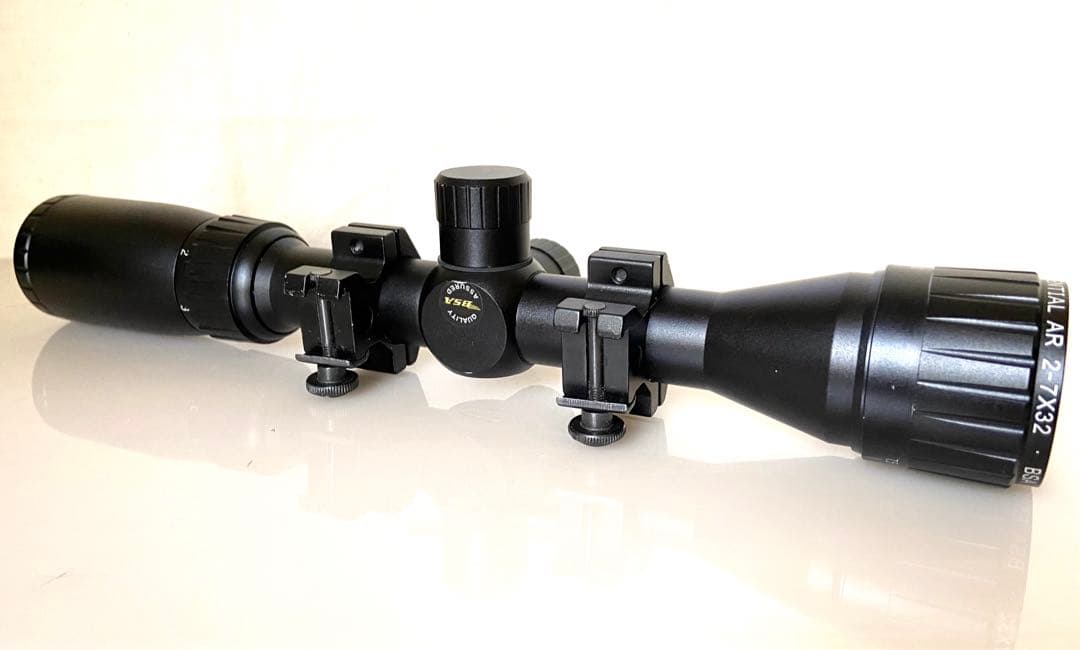 実物 BSA Essential AR 2-7×32 ライフルスコープ