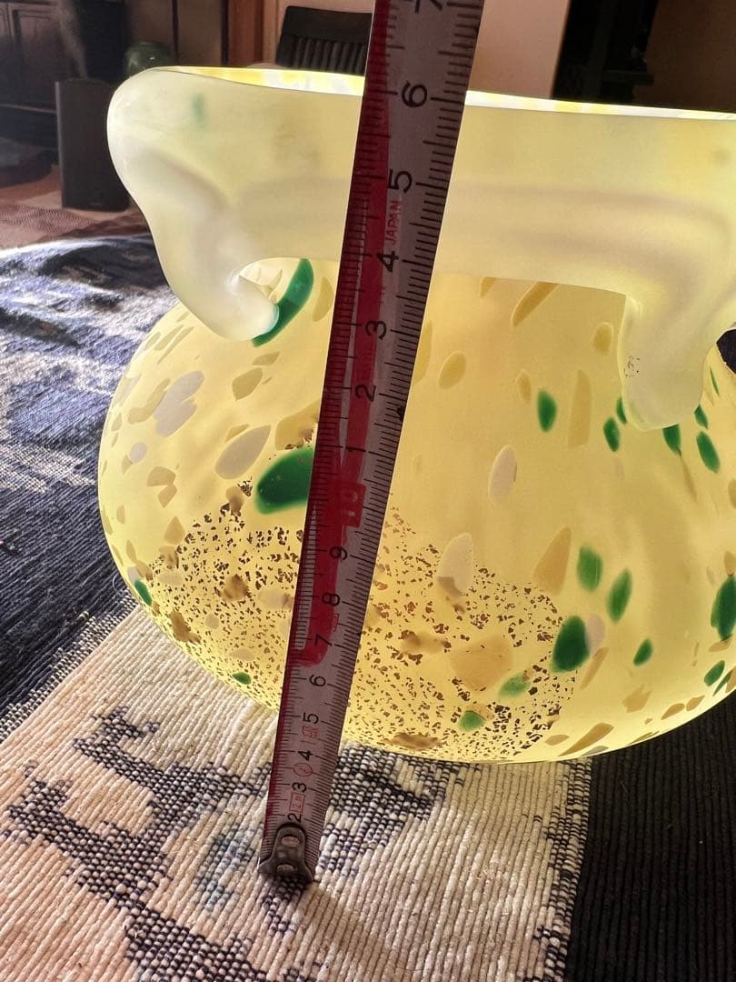 文化勲章受章作家 藤田喬平作 手吹『彩雲』共箱入り - 工芸品工場 直営 店