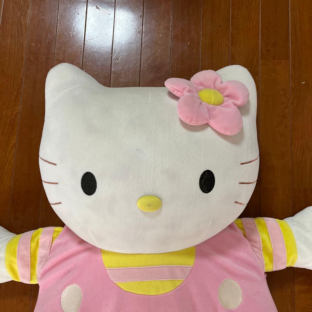 【2001年に購入】 レア　特大　キティちゃん　ぬいぐるみ　当時物