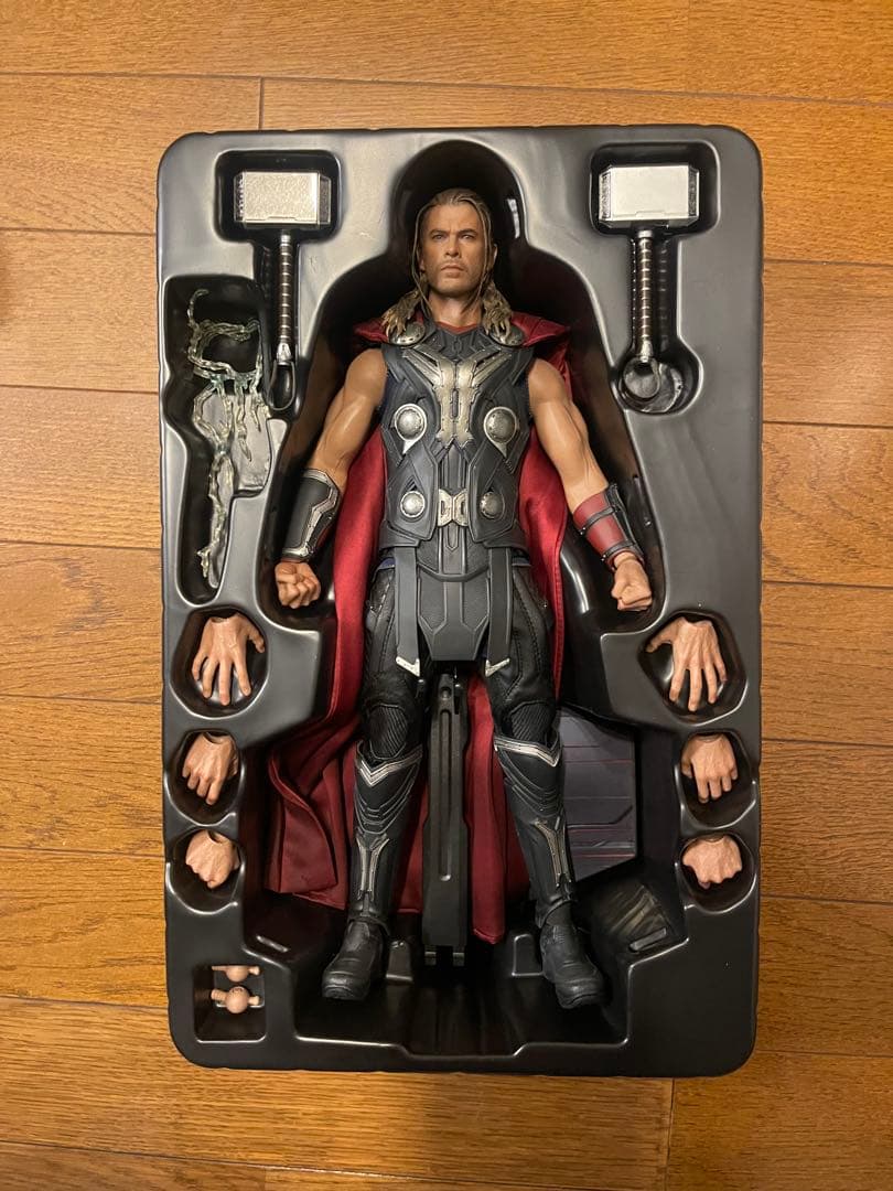 Hot toysセット アイアンマンロケットキャプテンアメリカマイティソー