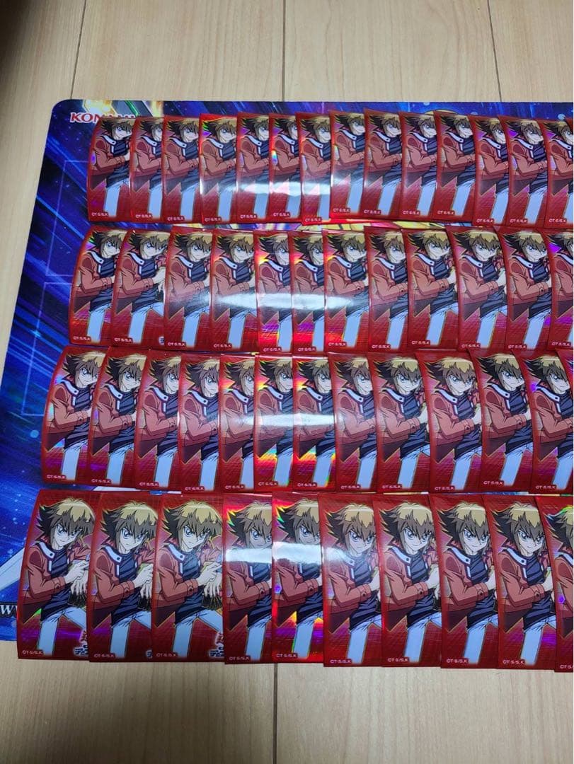 傷みあり】遊戯王 遊城十代 スリーブ 76枚 ① - メルカリ