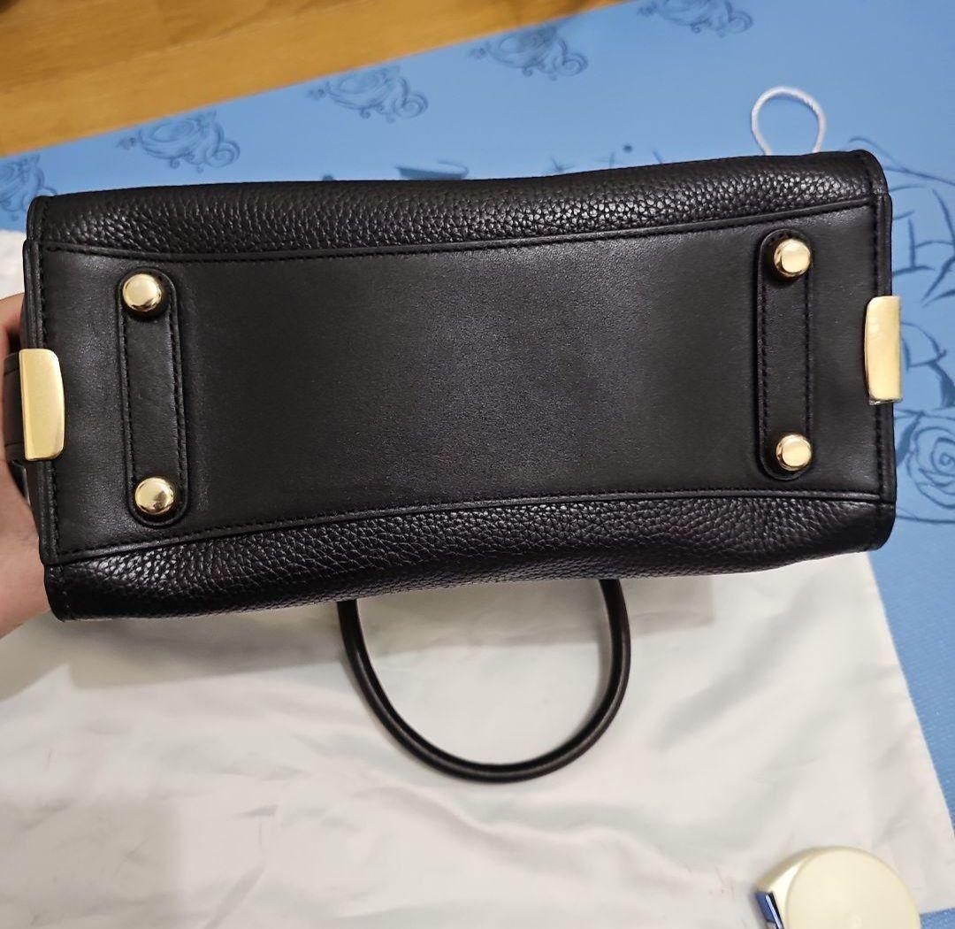 COACH　ショルダーバッグ　2way　レディース　ブラック 黒 レザー