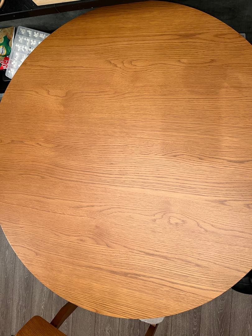 【シャンさん専用】KIRPラウンドダイニングテーブル 1000KIRPチェア2脚