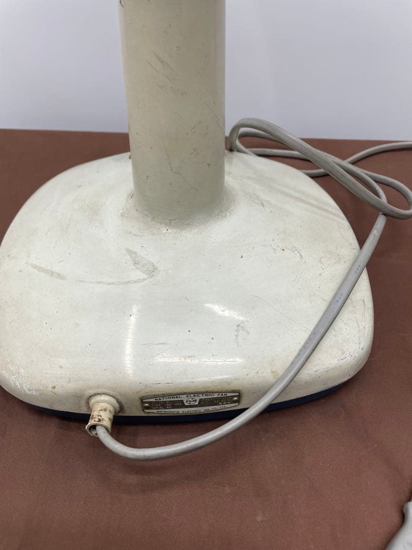 動確済品 昭和レトロNational 家庭用扇風機