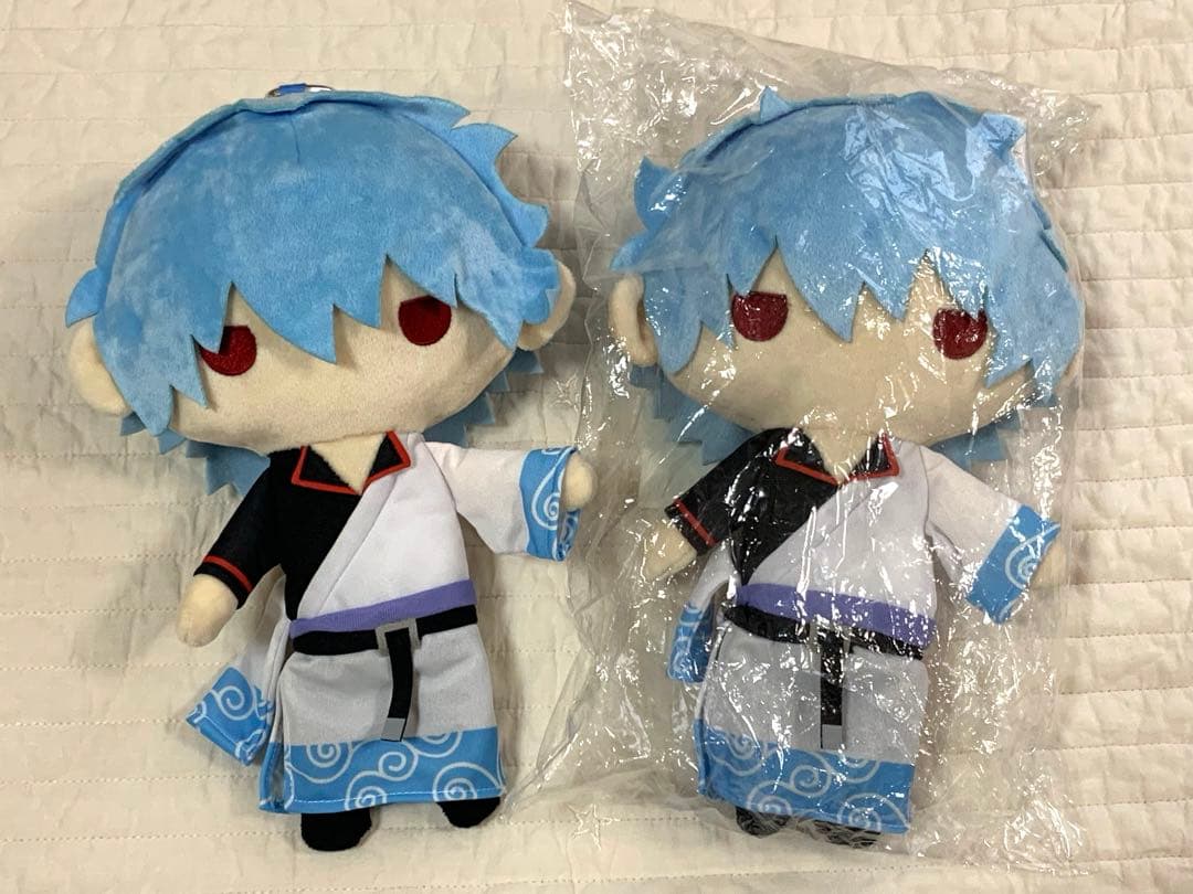 銀魂 ぬいぐるみペンポーチ 銀時 銀魂 銀時 土方 ぬいぐるみポーチ