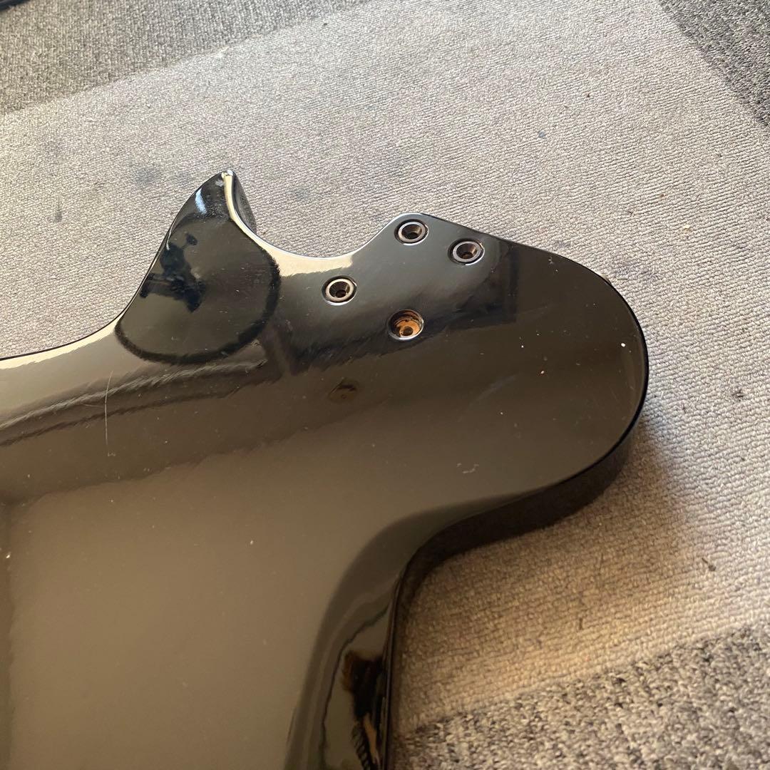 BURNY レスポールボディ ブラック フェルナンデス FERNANDES