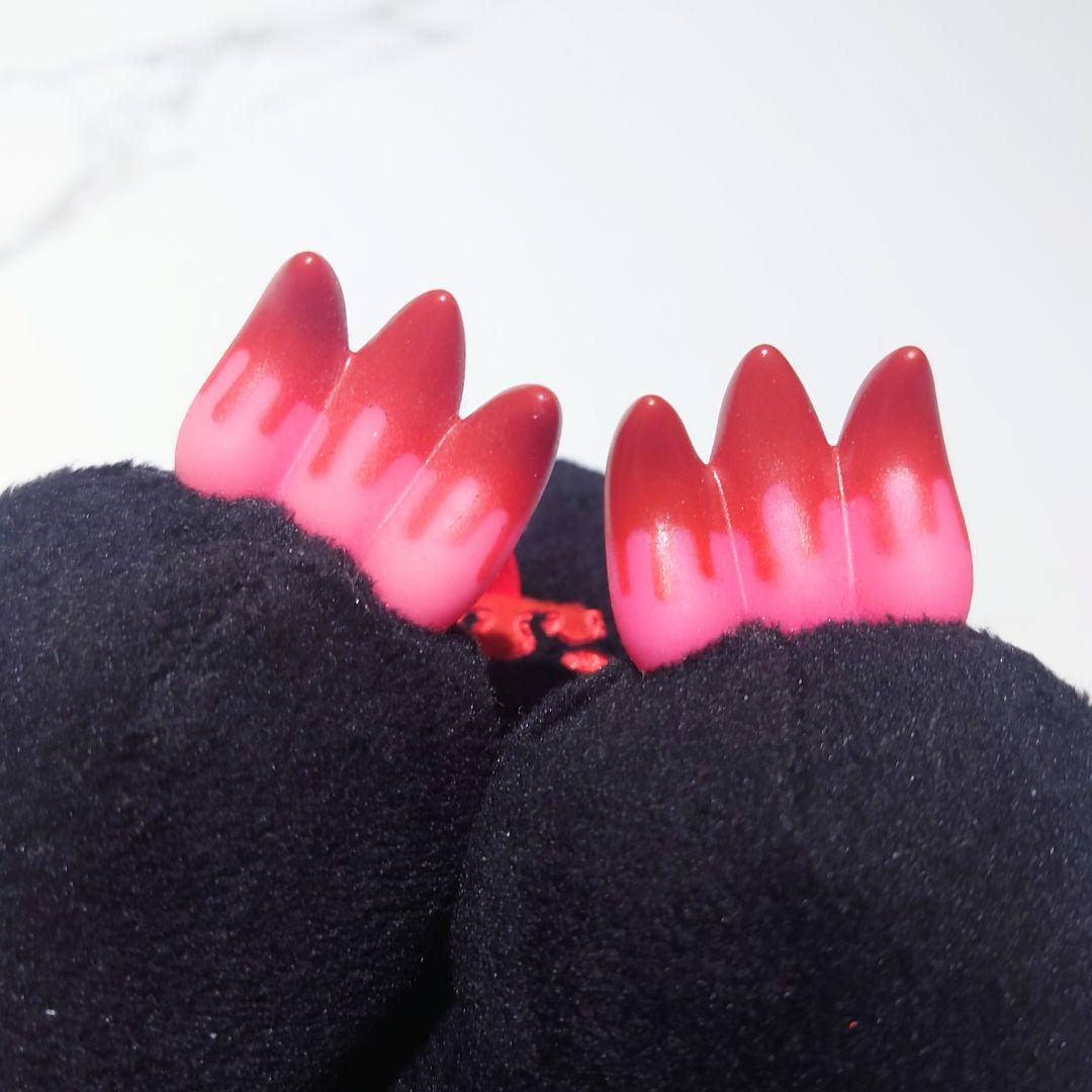 SL脱グルーミー咬筋力じまんポーチぬいぐるみ 【コケティッシュピンク】