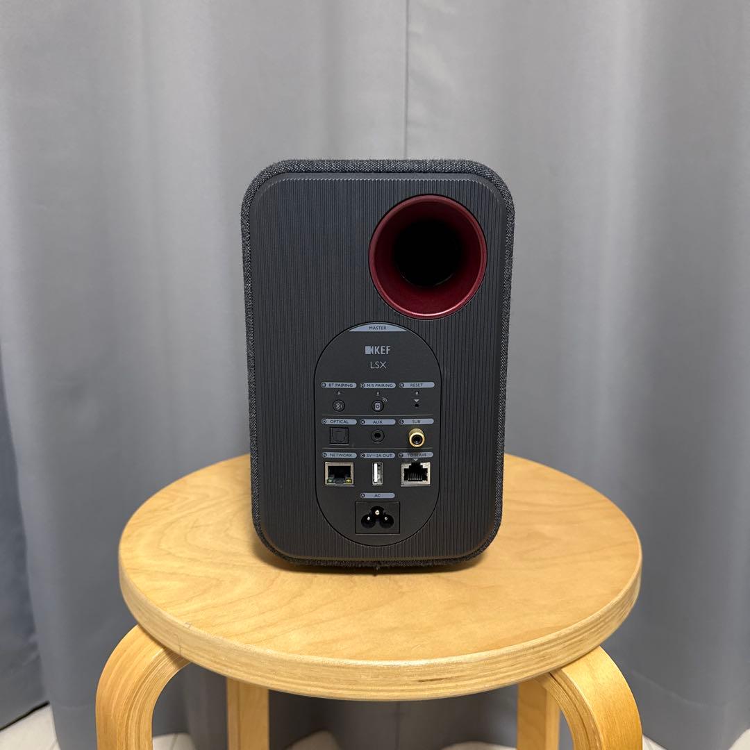 るる様専用 KEF LSX（ブラック） - メルカリ