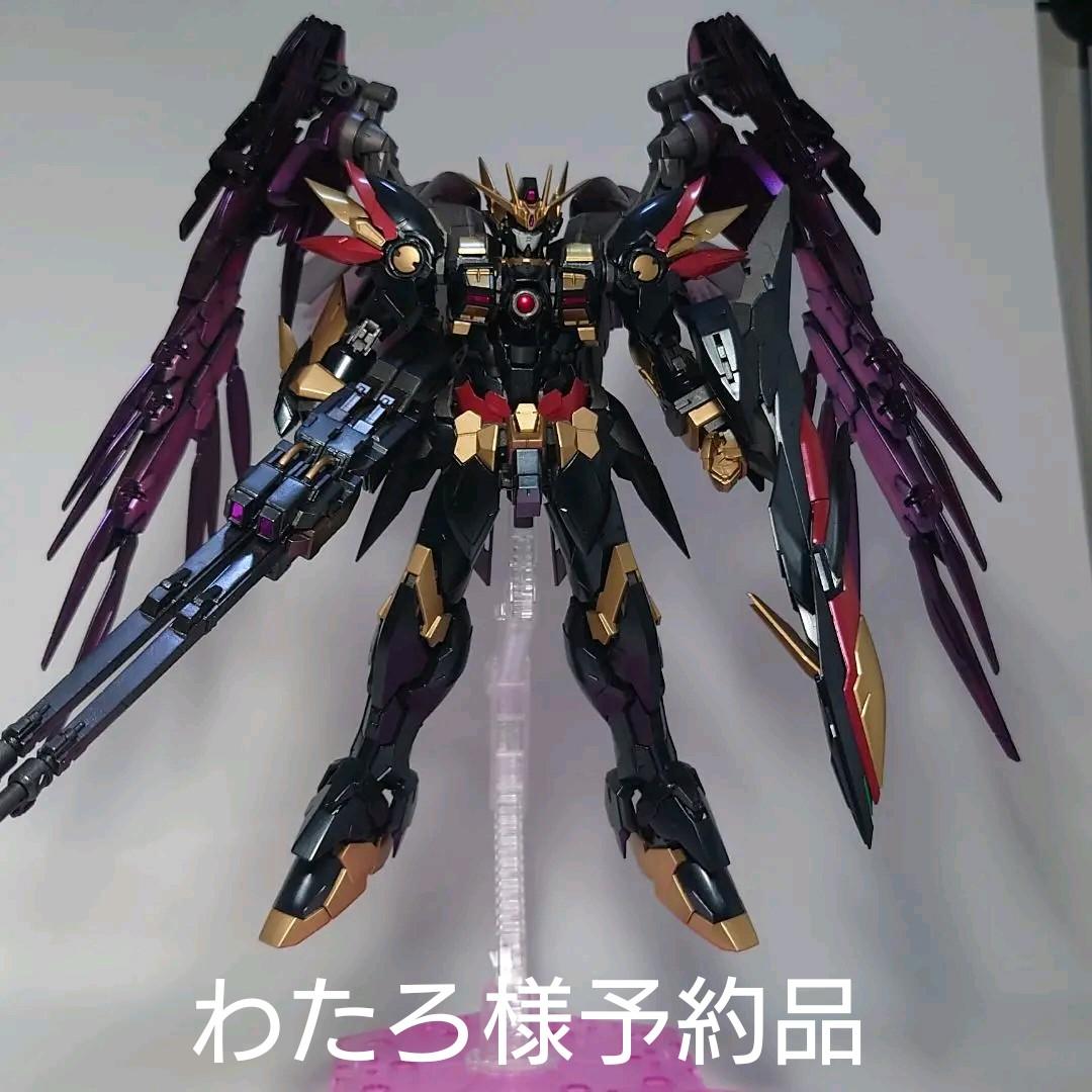 ダバンモデル製 1/100 ウイングガンダムゼロリベリオン 塗装済み完成品。