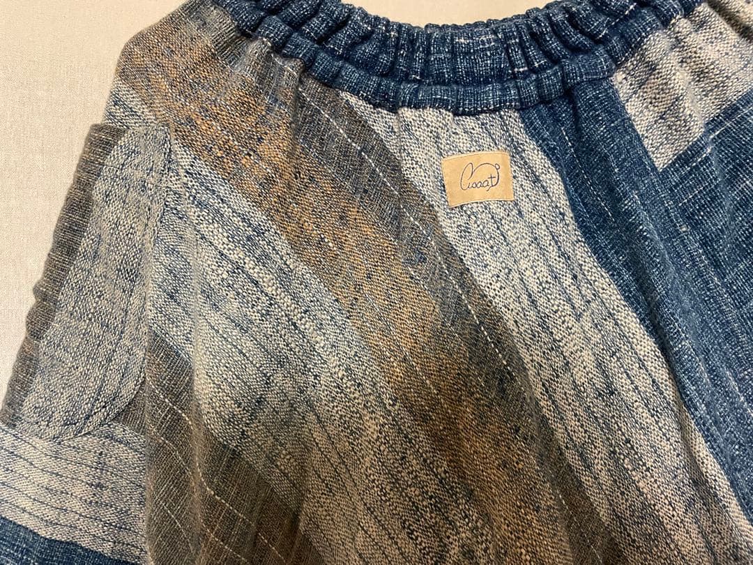 うさとの服 ムササビパンツ 藍染　usaato ウサト　6サイズ