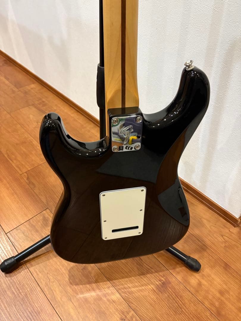 ギター fender player stratocaster black
