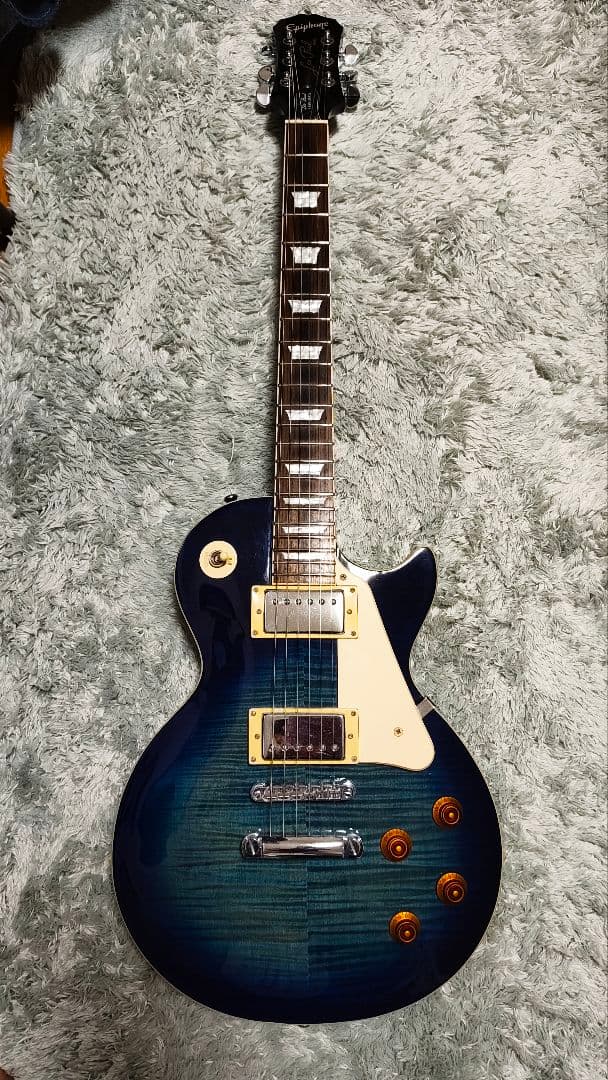 エピフォンレスポールスタンダード 2004年製 ブルーバースト