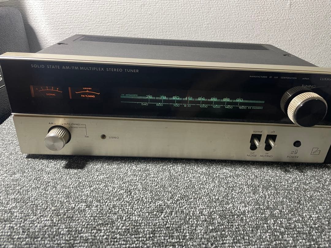 アンプ LUXMAN WL700 Luxman WL-700 FM AM Tuner | Matches The Luxman SQ-700X | Wooden Case