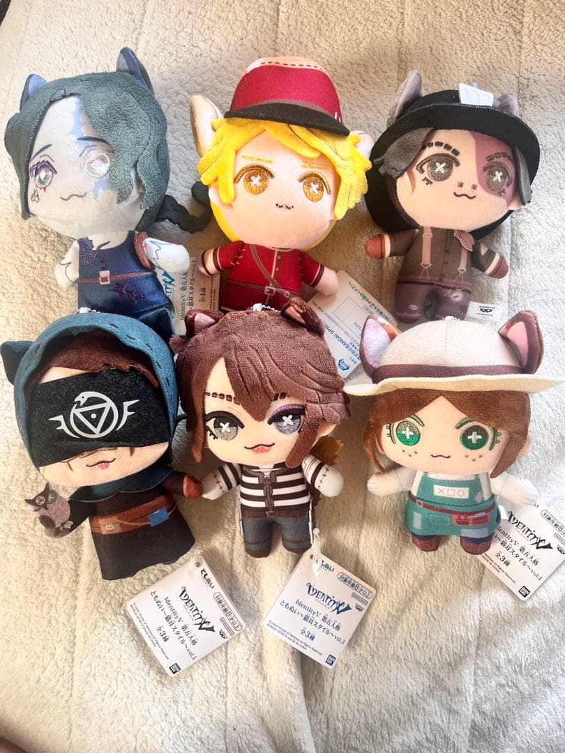 第五人格 ともぬい 猫耳シリーズ IdentityⅤ 第五人格 ともぬい～猫耳スタイル～vol.1│株式会社BANDAI