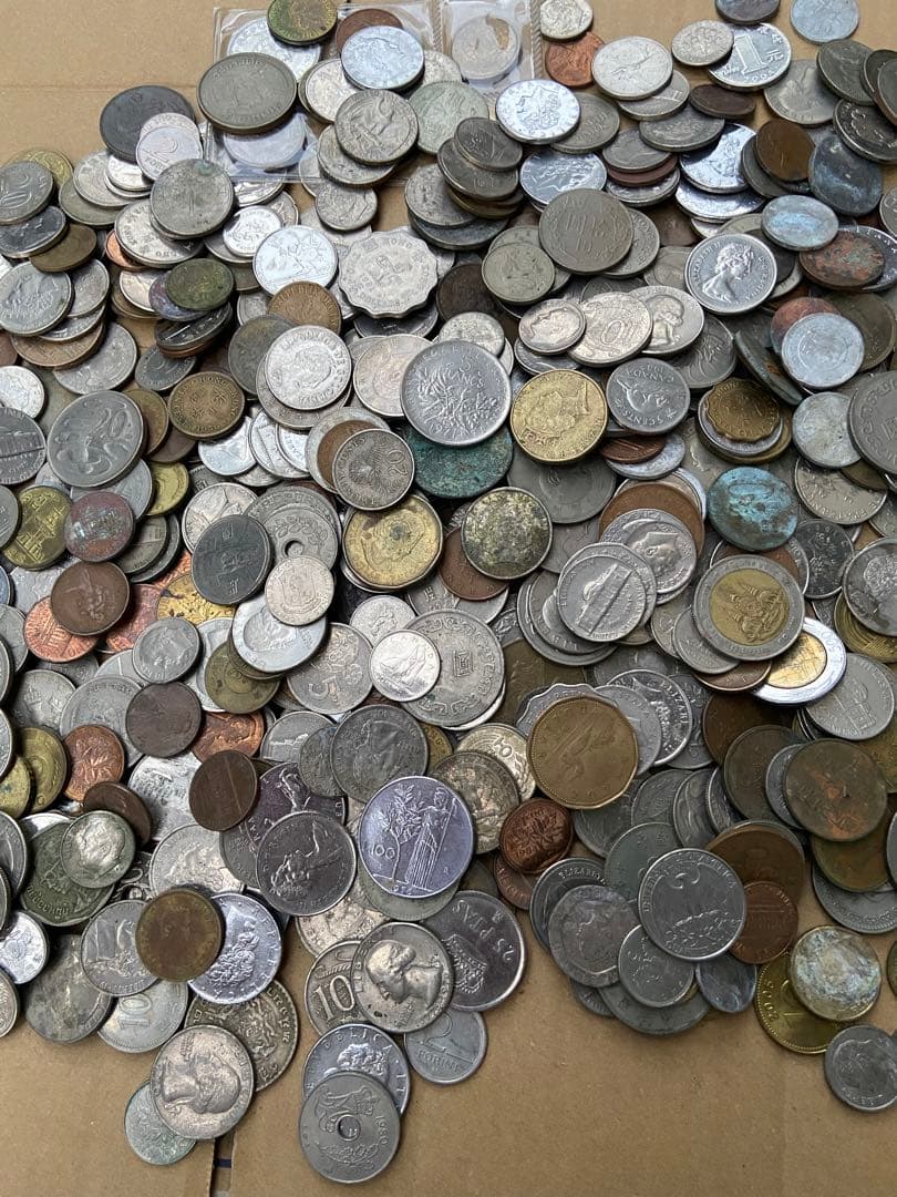 古銭 近代貨幣 コイン メダル まとめ 外国 外貨 穴銭 銅貨 謎コイン