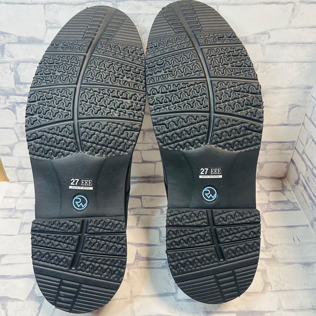 新品 Regal Walker 101W プレーントゥ 外羽根 黒 27cm