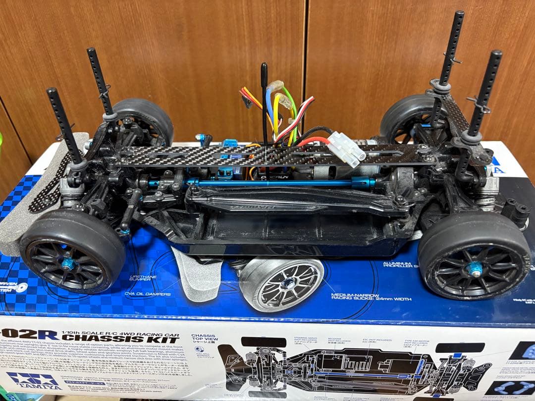 OP多数【完成品】タミヤ TT-02R　シャーシ