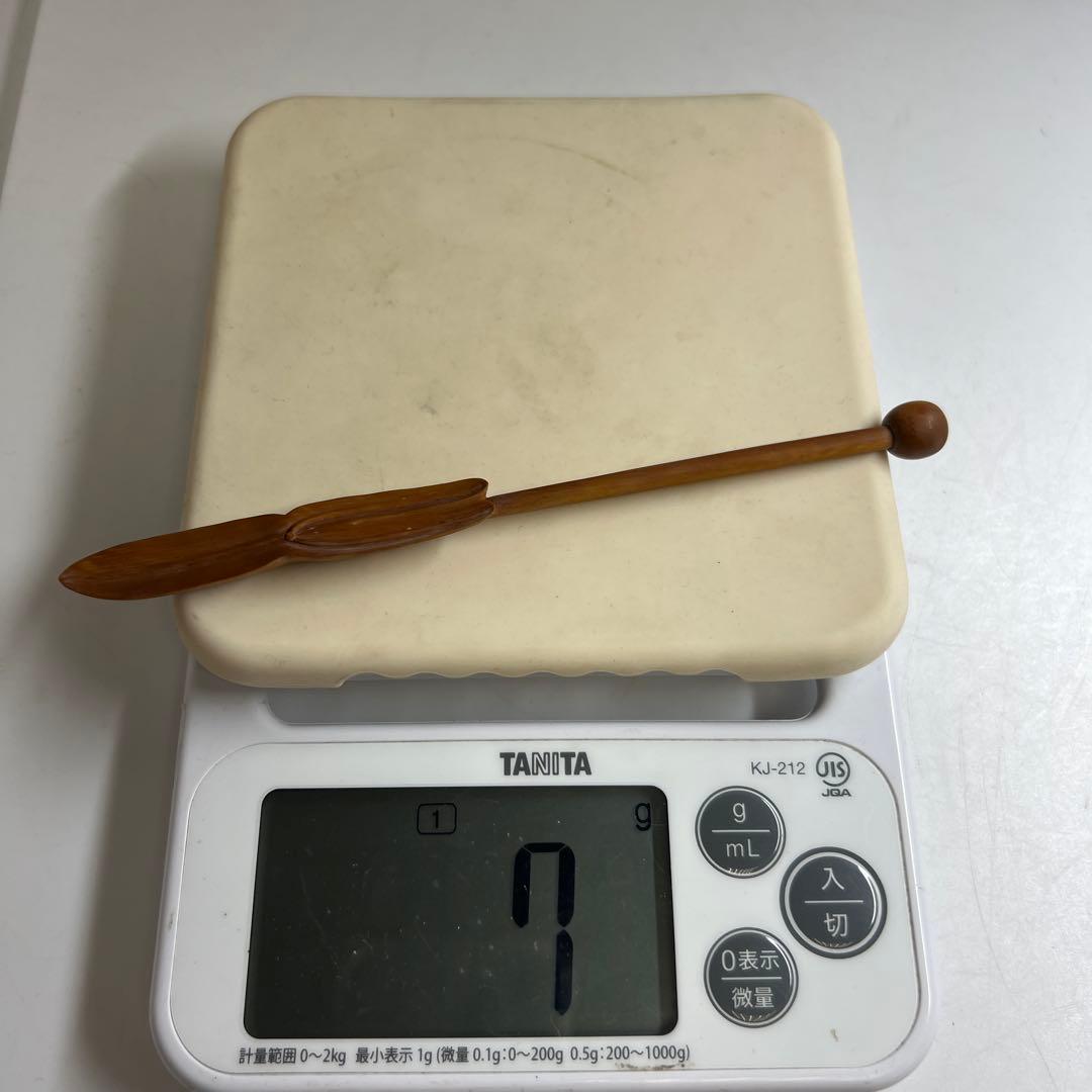 極上彫 極上茶杓 7g 東Y8-0113☆2Fトトチ - メルカリ