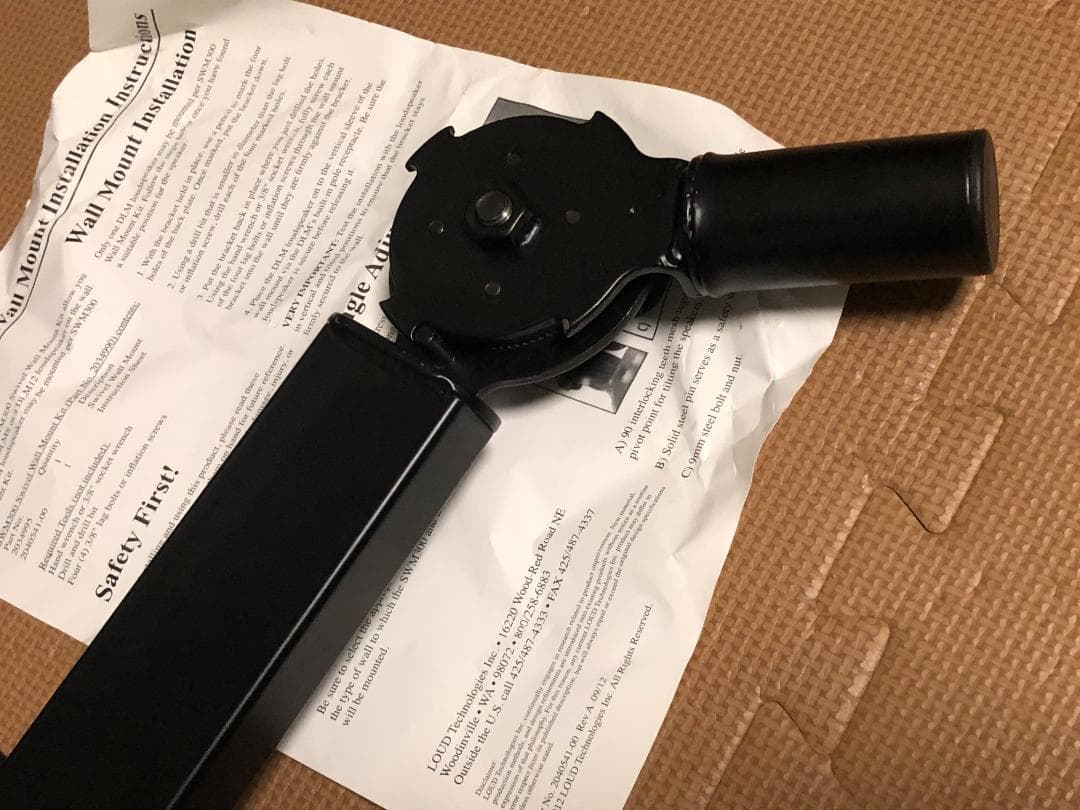 MACKIE SWM300 壁面取付ブラケット 2個1組 DLM12/DLM8用