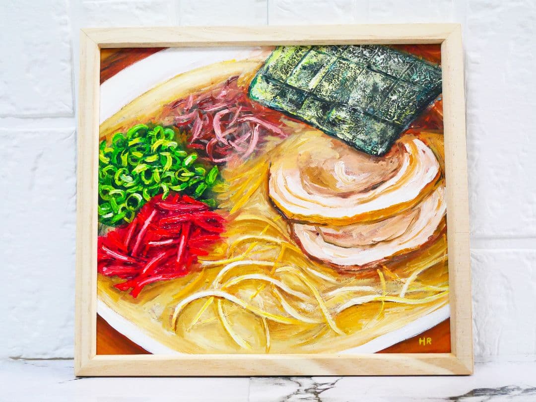 油絵 絵画【福岡ラーメン】