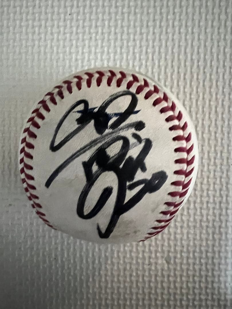広島東洋カープ 栗林良吏 選手直筆サインボール サイン入り公式野球