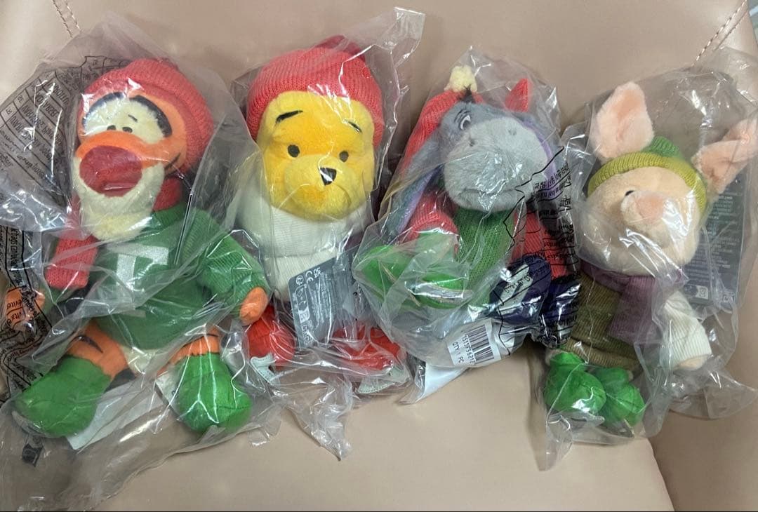プーさんとフレンズ ぬいぐるみ Pooh ディズニー 4点セット