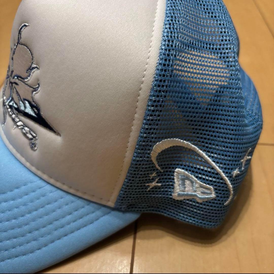 希少】NEW ERA×Rave Racers コラボ メッシュキャップ