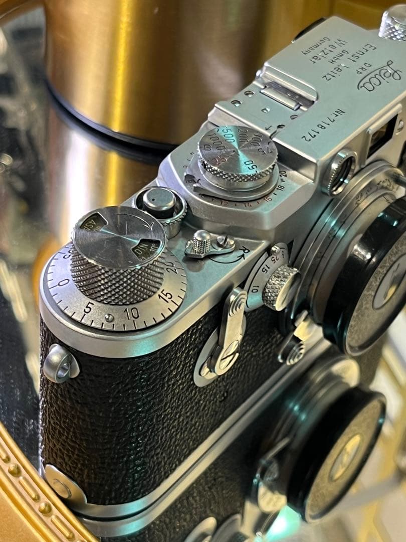 Leica Ⅲf バルナックライカ ＋ FED 50mm f3.5】 Leica Ⅲc × FED