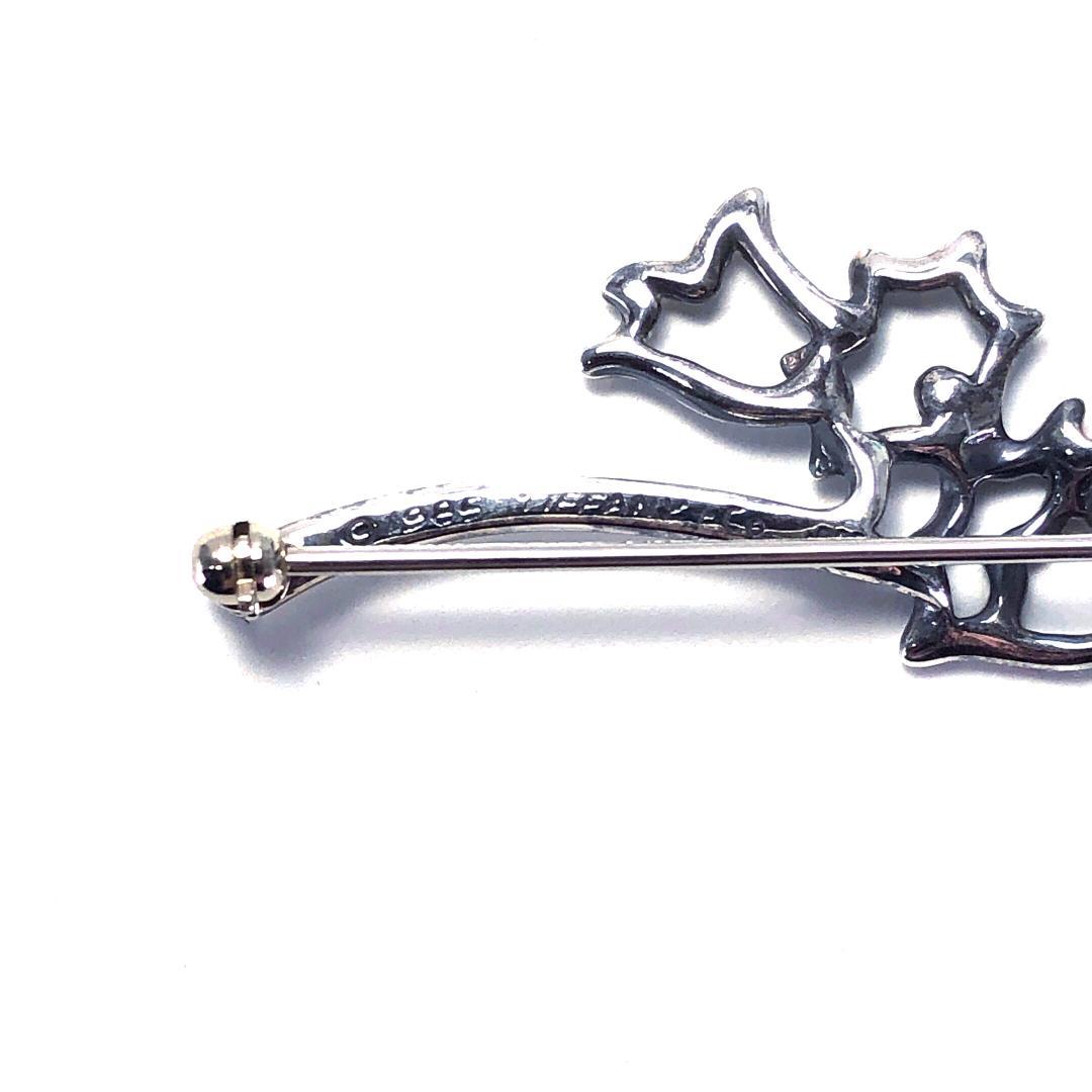 美品・箱付き】ティファニー／ホタルブクロ ピンブローチ SV925