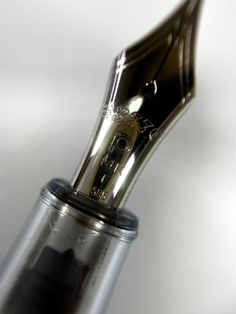 プラチナ 万年筆 ＃3776 センチュリー 精進 中字