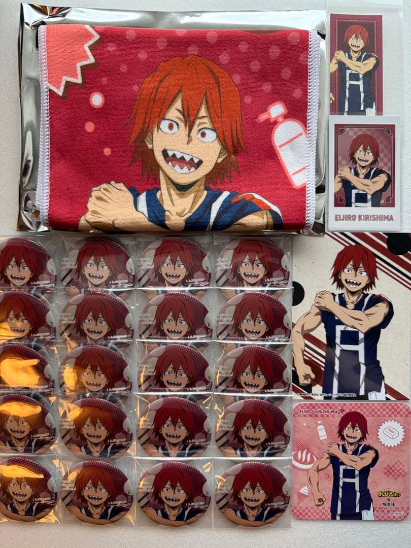 僕のヒーローアカデミア ヒロアカ 極楽湯 切島 鋭児郎