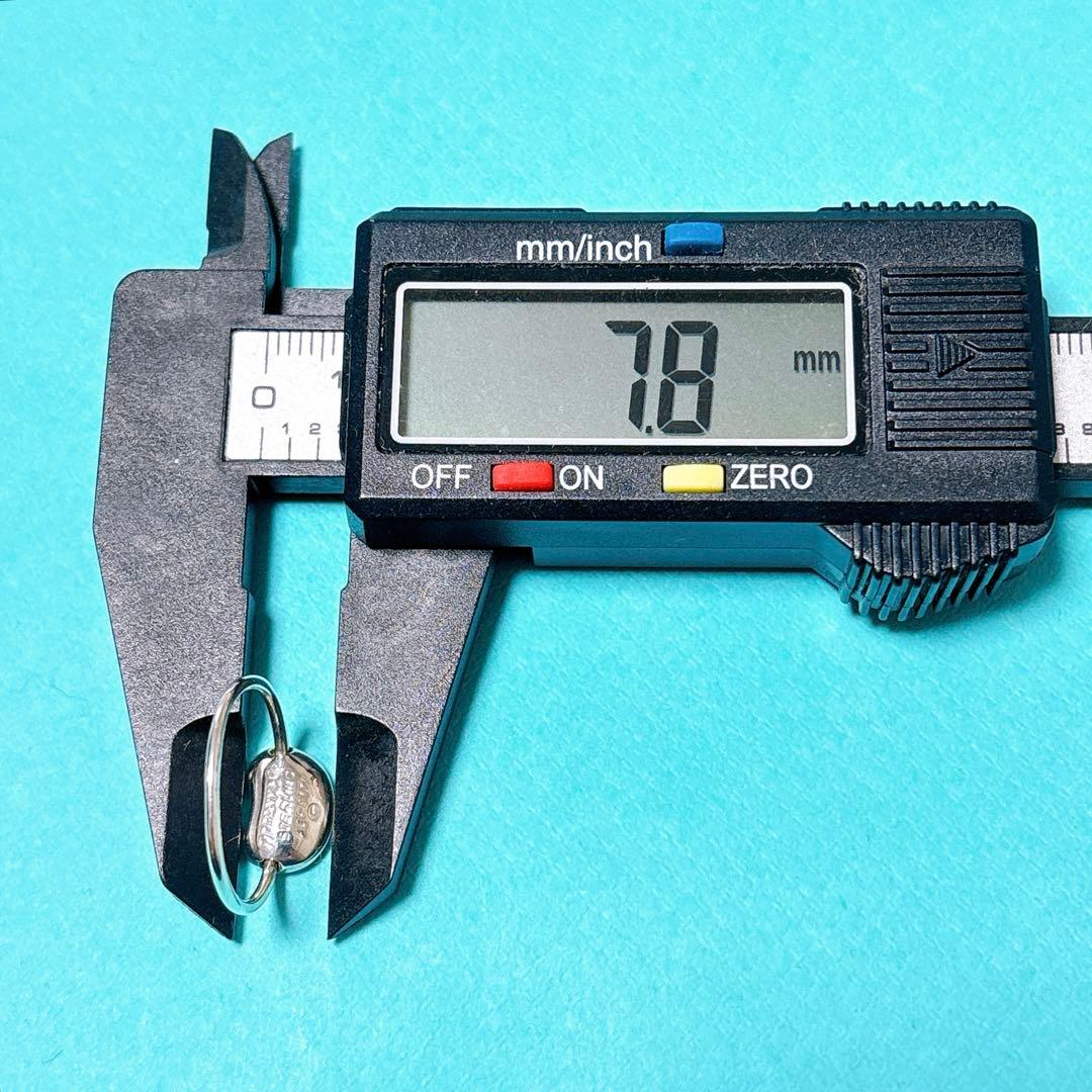 【美品】12号 TIffany ティファニー ビーン 豆 リング シルバー925