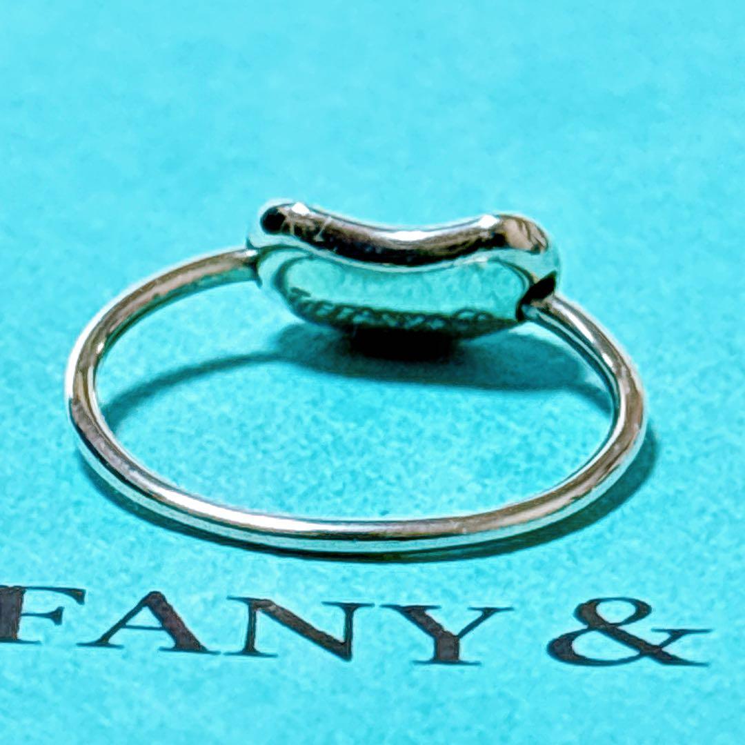 【美品】12号 TIffany ティファニー ビーン 豆 リング シルバー925