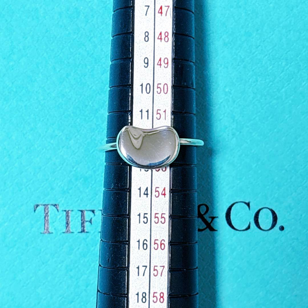 【美品】12号 TIffany ティファニー ビーン 豆 リング シルバー925
