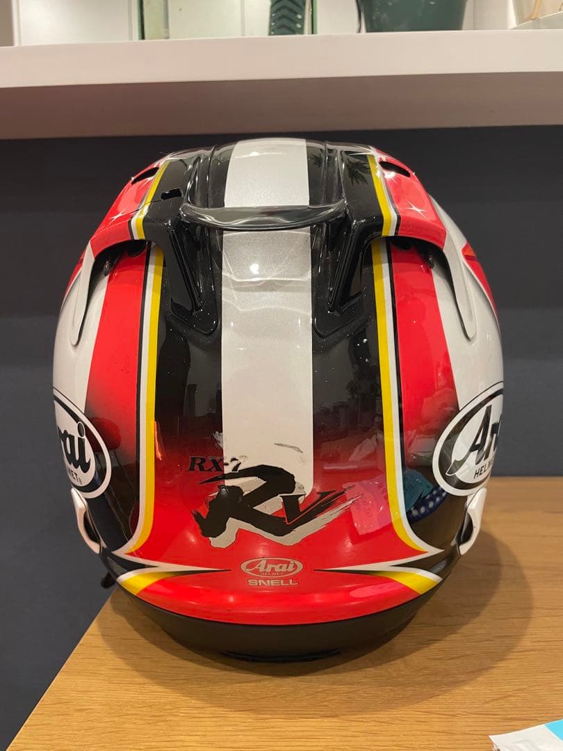 Arai RX-7RR5 フルフェイスヘルメット PSCマーク無し 観賞用